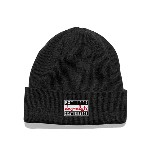 Chocolate - Advisory Beanie (Black)